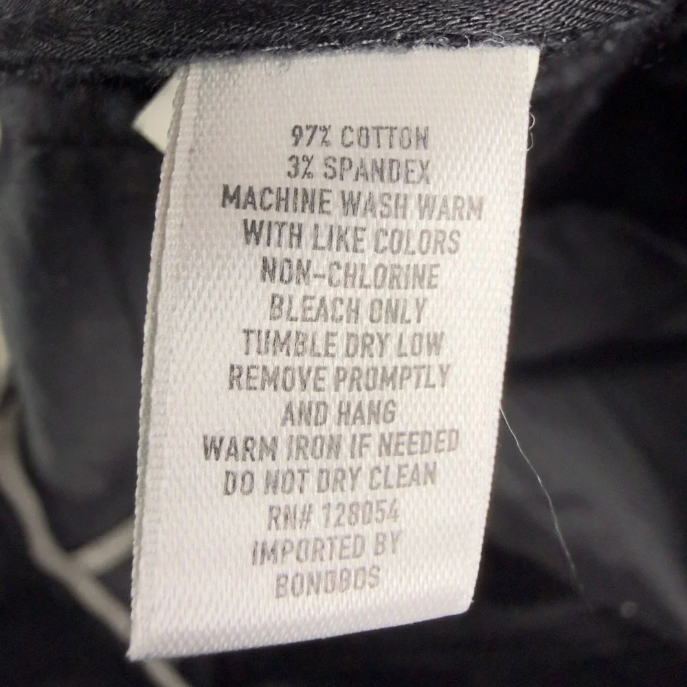 Bonobos Thursday Chinos 31x30 Charcoal Grey Herringbone Stretch Pants